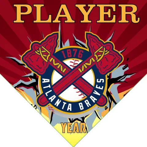 Atlanta Braves 2 Baseball Banner-baseball-parade-banner-images