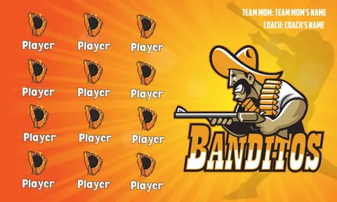 Banditos Softball Banner-softball-all-star-banners-picture