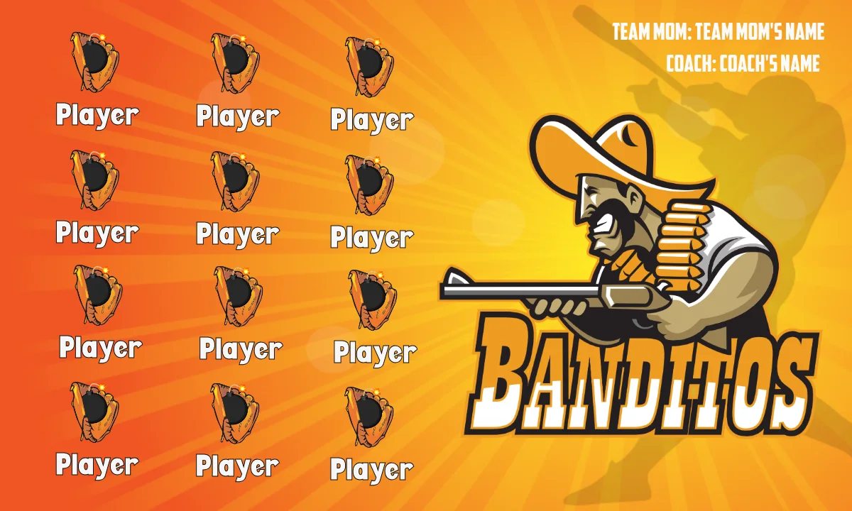 Banditos Softball Banner-softball-all-star-banners-picture