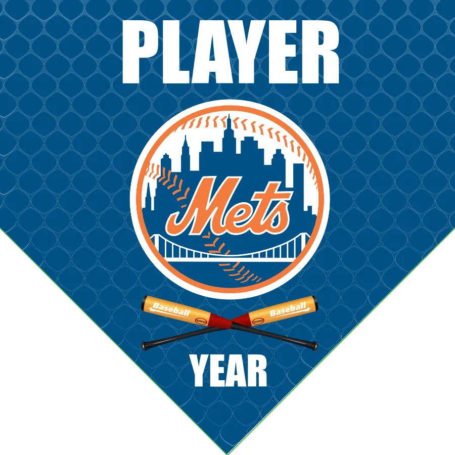 Mets 2 Baseball Banner-diy-baseball-banner-images