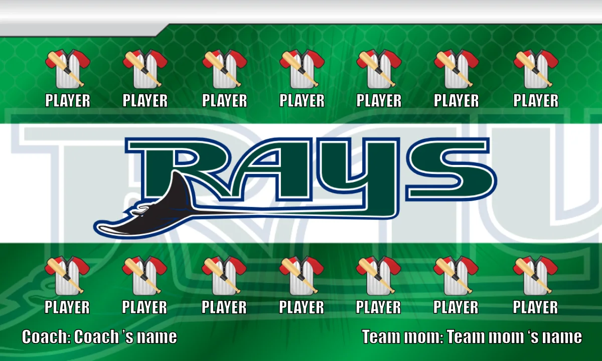 Rays 2 Baseball Banner-baseball-stadium-banners-images