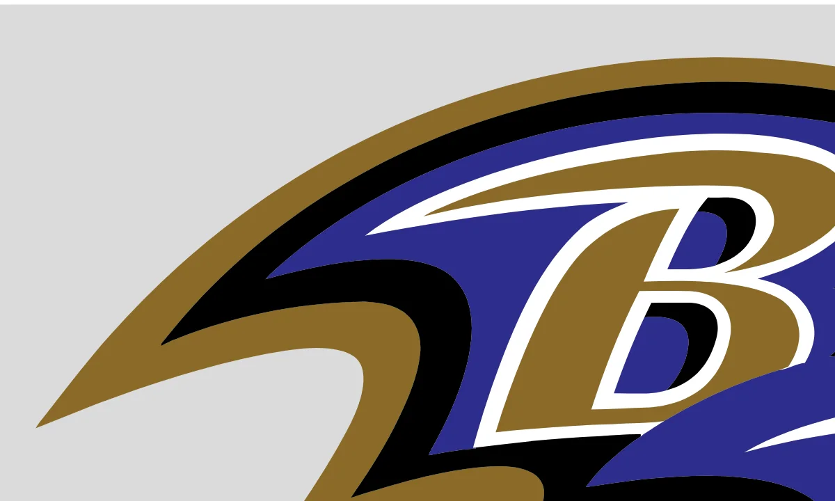 Baltimore Ravens Football Banner