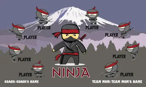 Ninjas Softball Banner-diy-softball-banner-images
