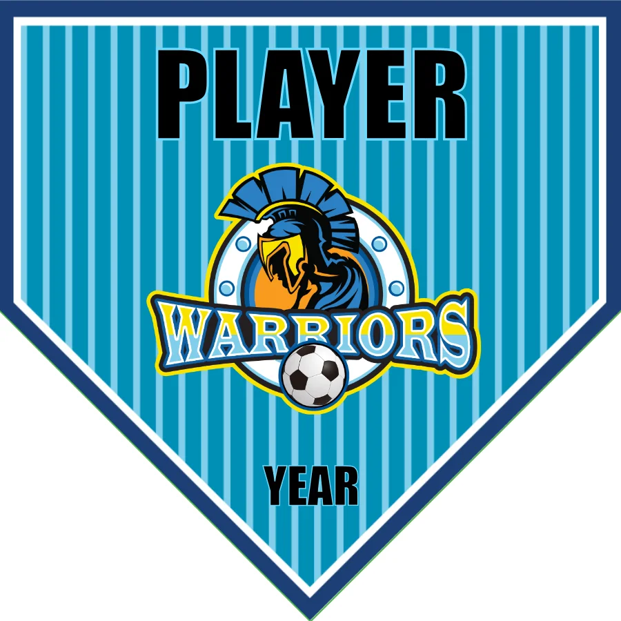 Warriors 2 Soccer Banner-soccer-team-banner-picture