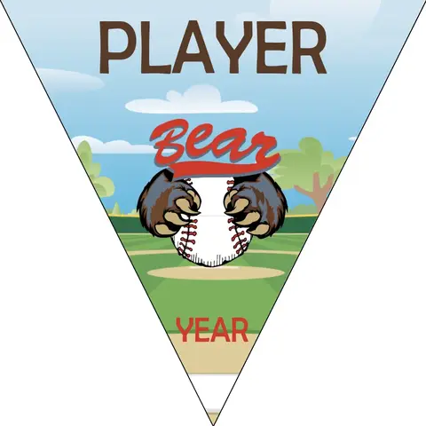 Bear Softball Banner-asa-softball-banners-picture