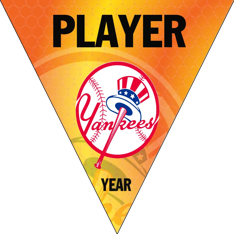 Yankees 2 Baseball Banner-mlb-baseball-banners-images