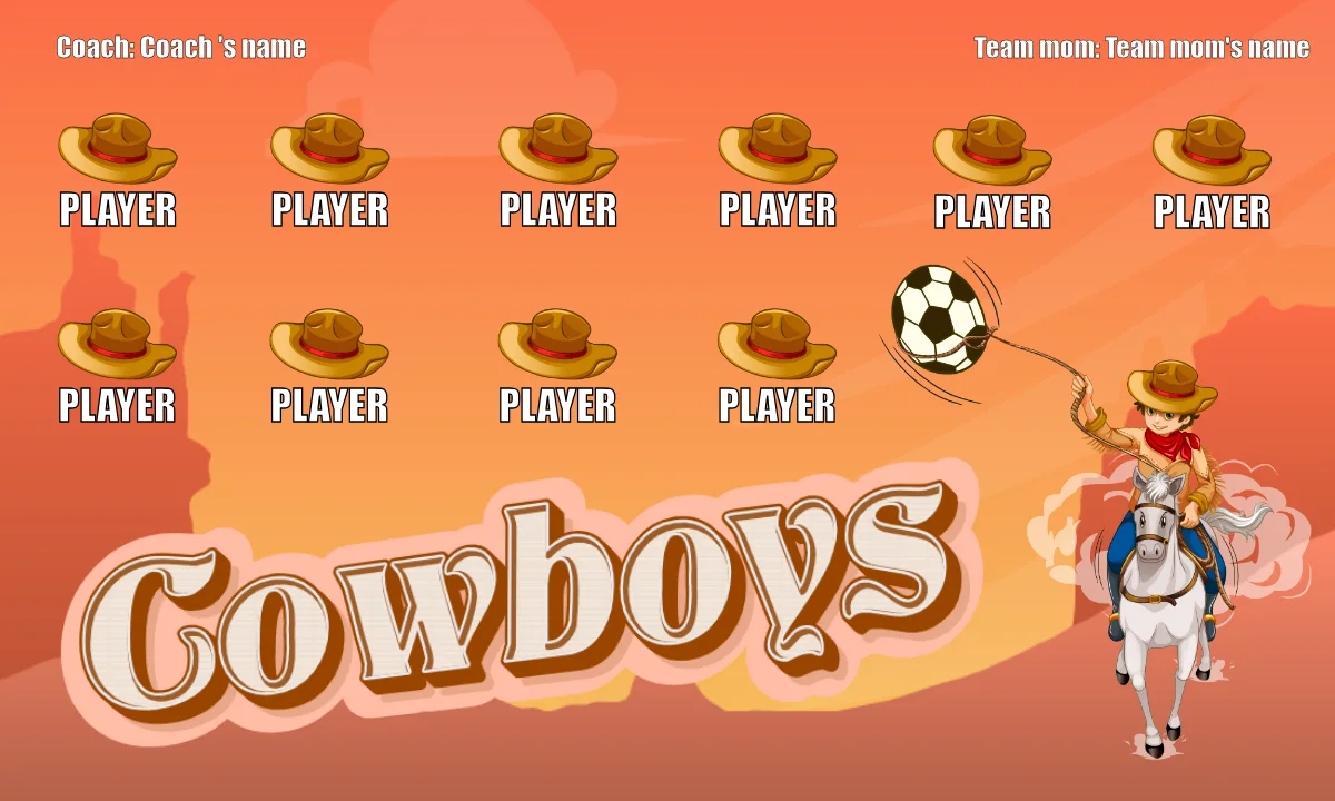 Cowboys Soccer Banner-soccer-banners-for-sale-picture
