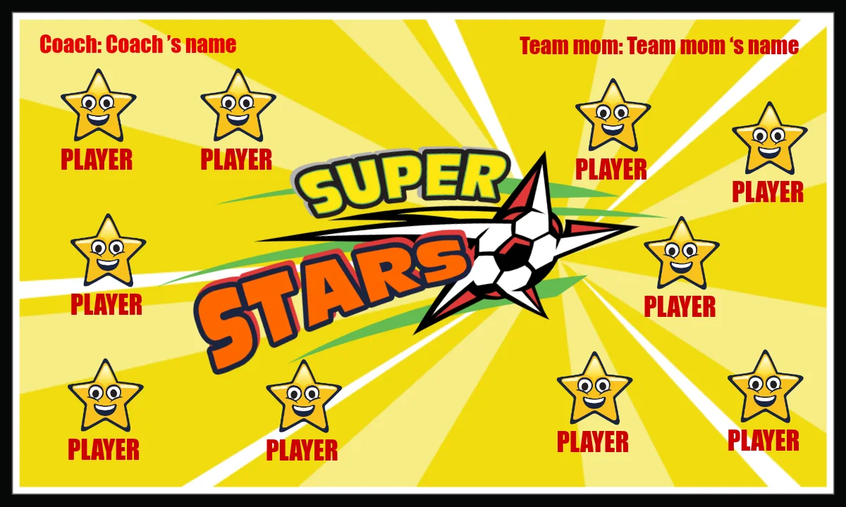 Super Stars Soccer Banner-soccer-banner-companies