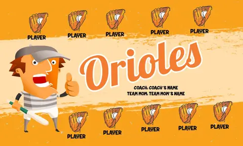 Orioles Baseball Banner-cheap-baseball-team-banners-images