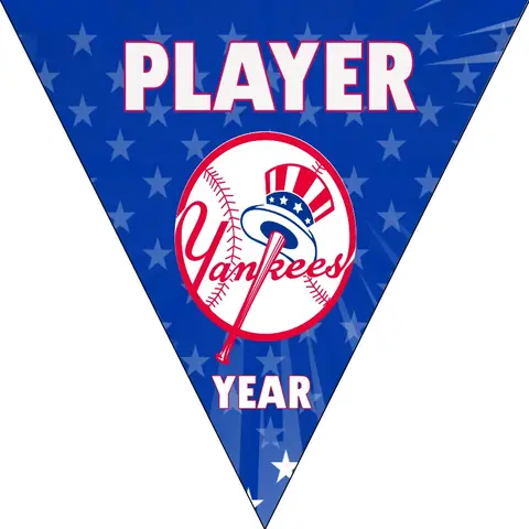 New York Yankees 2 Baseball Banner-easton-baseball-banner-images