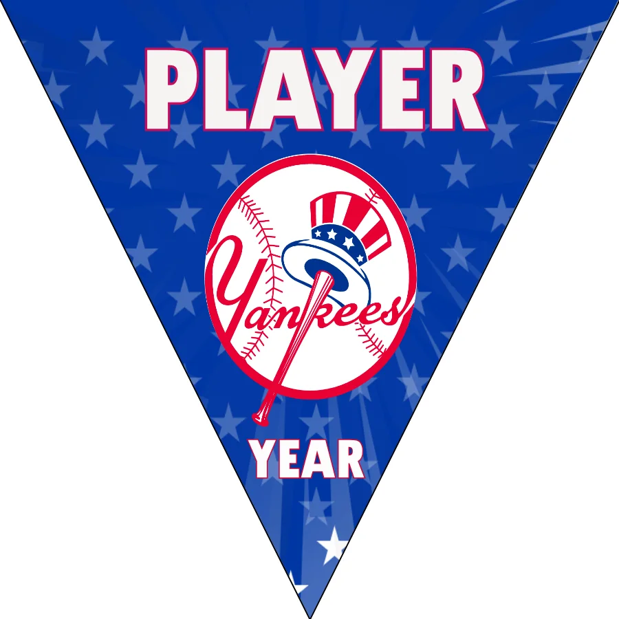 New York Yankees 2 Baseball Banner-easton-baseball-banner-images