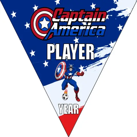 Captain America Soccer Banner-soccer-ball-banner-picture