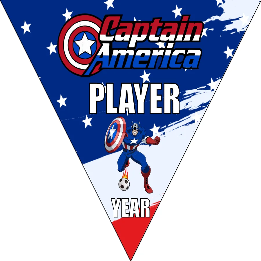 Captain America Soccer Banner-soccer-ball-banner-picture