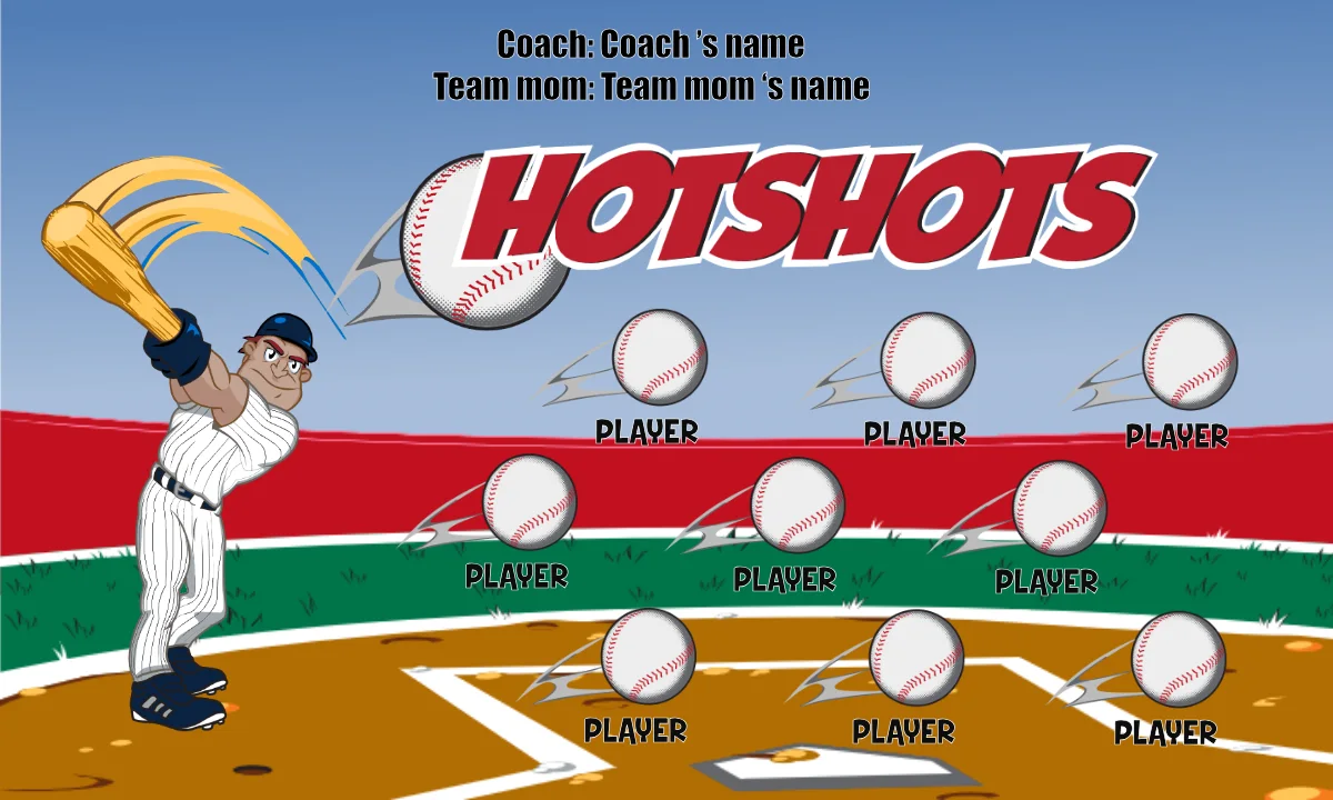 Hotshots Baseball Banner-diy-baseball-banner-images