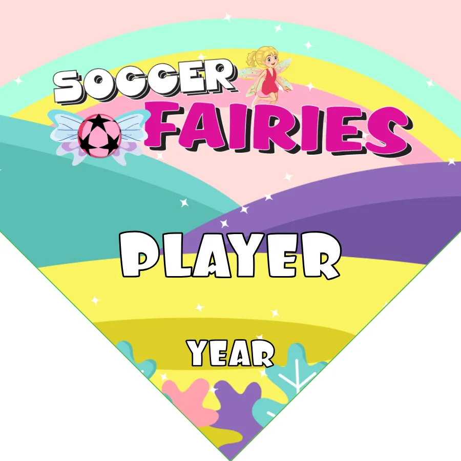 Fairies Soccer Banner-soccer-themed-birthday-banners-picture