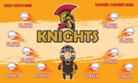 Knights Softball Banner
