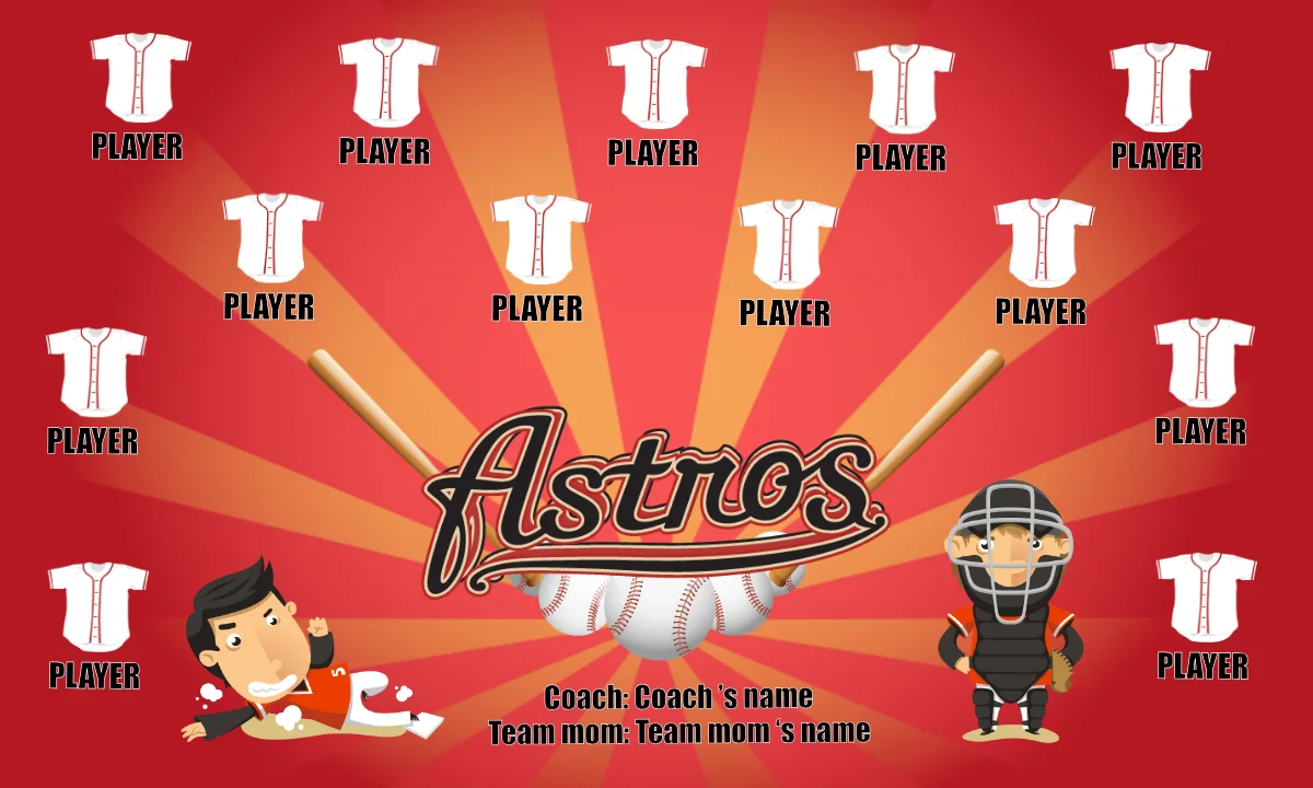 Astros Baseball Banner-create-a-baseball-team-banner-images