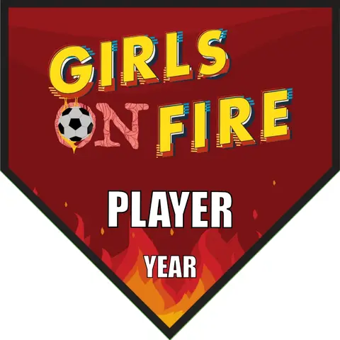 Girls on Fire Soccer Banner-soccer-banner-prices-picture
