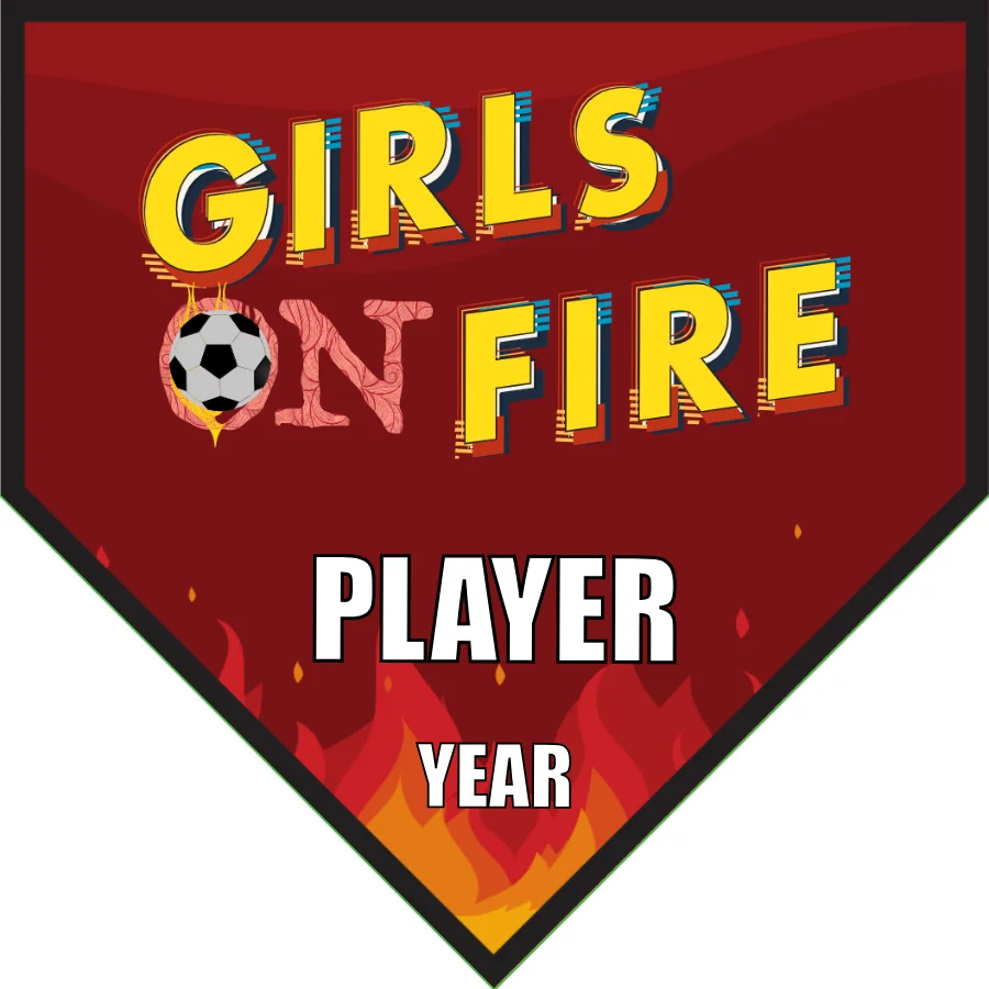 Girls on Fire Soccer Banner-soccer-banner-prices-picture