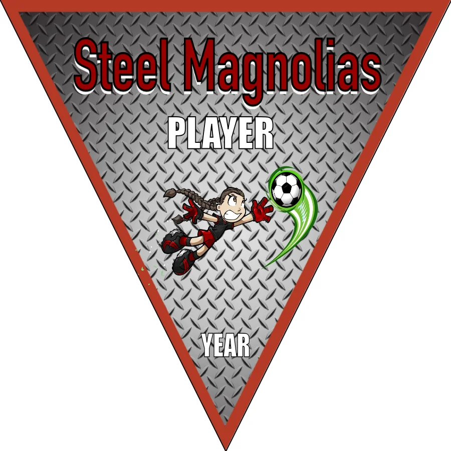 STEEL MAGNOLIAS 2 Soccer Banner-soccer-team-banner-picture