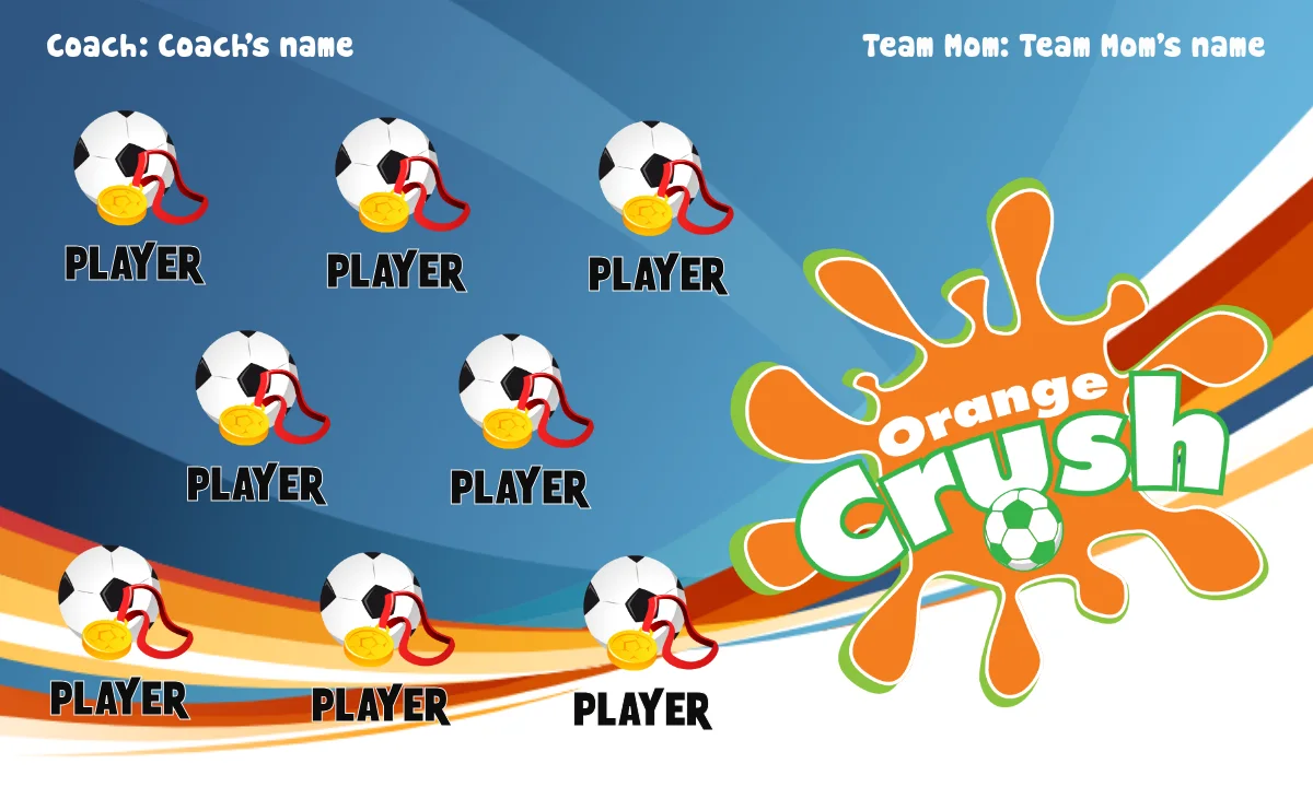 OrangeCrush Soccer Banner-soccer-birthday-banner-picture