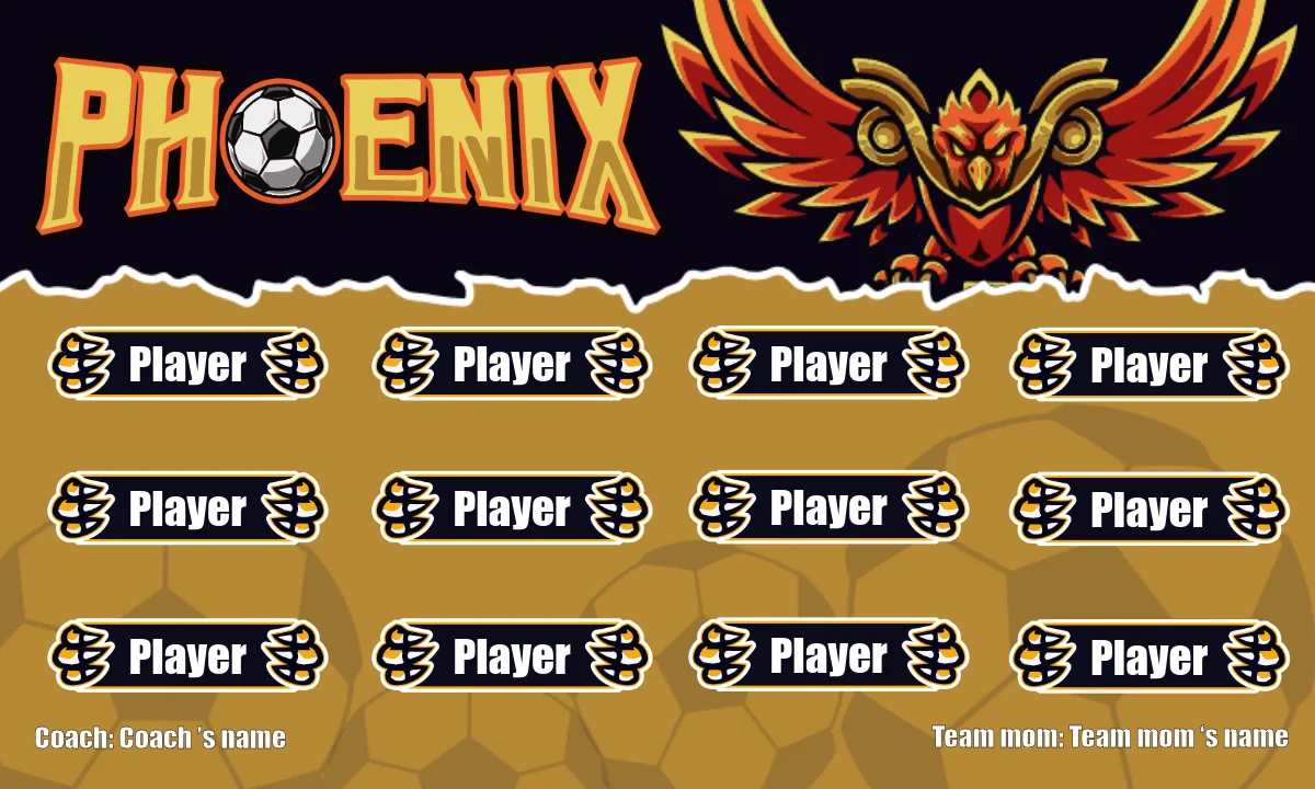 Phoenix Soccer Banner-soccer-banner-templates-picture