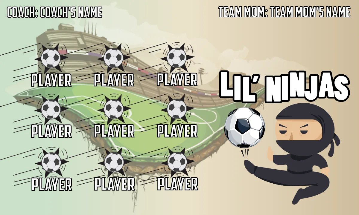 LIL_ NINJAS Soccer Banner-soccer-banners-and-flags-picture