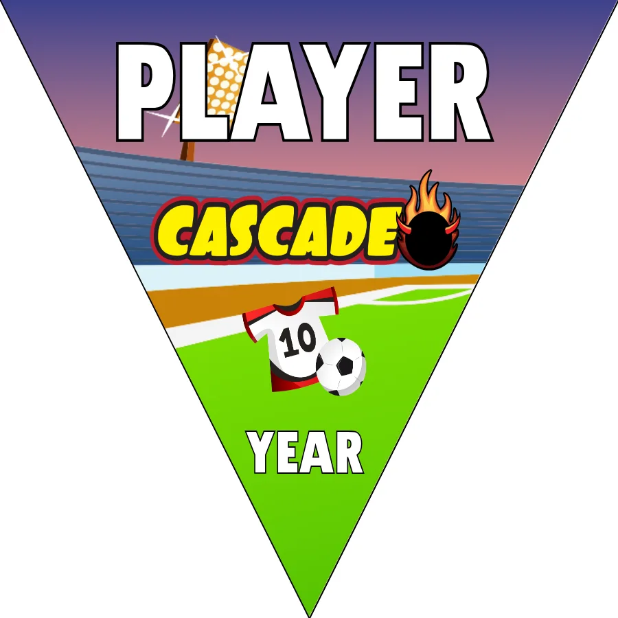 Cascade Soccer Banner-making-a-felt-soccer-banner-picture