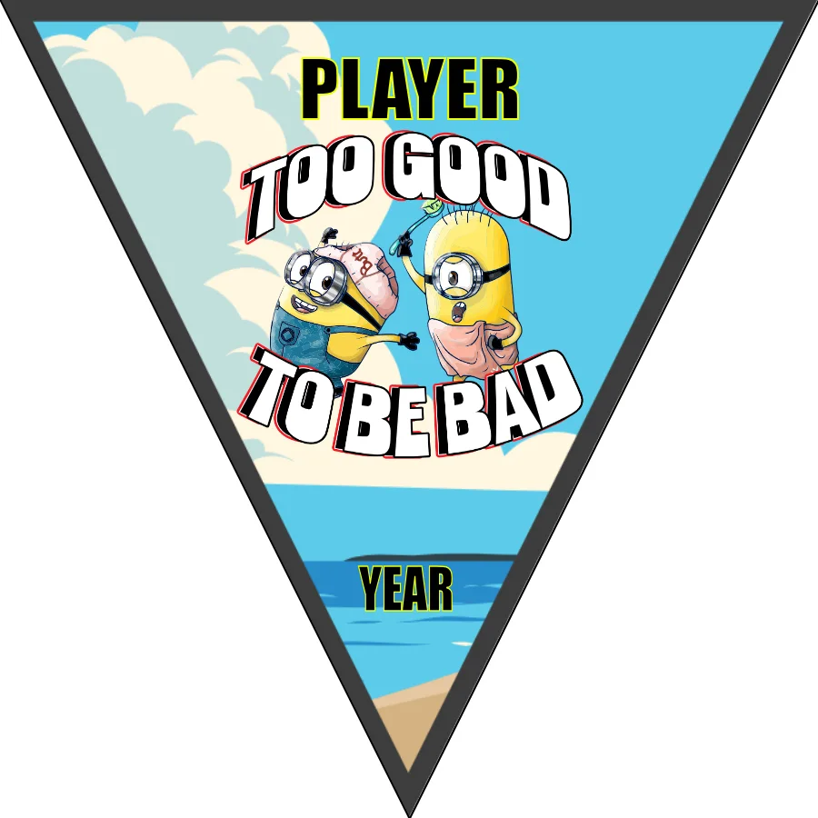 Too Good to be Bad Soccer Banner-soccer-banners-picture