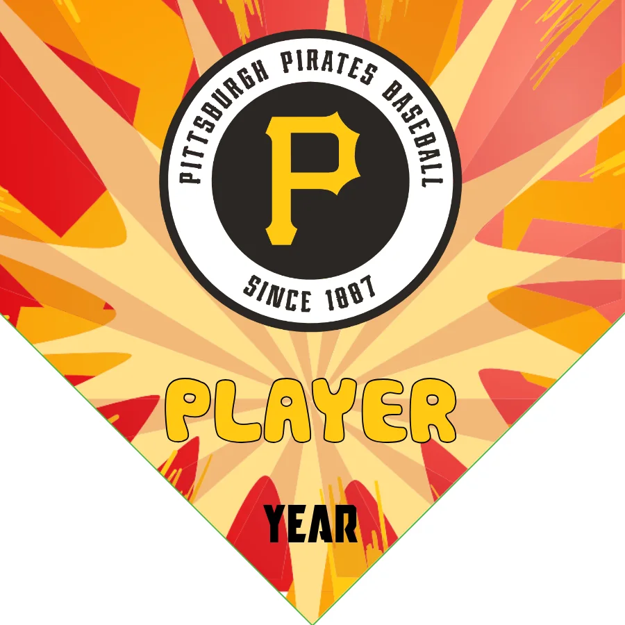 Pittsburgh Pirates 2 Baseball Banner-routine-baseball-banner-images