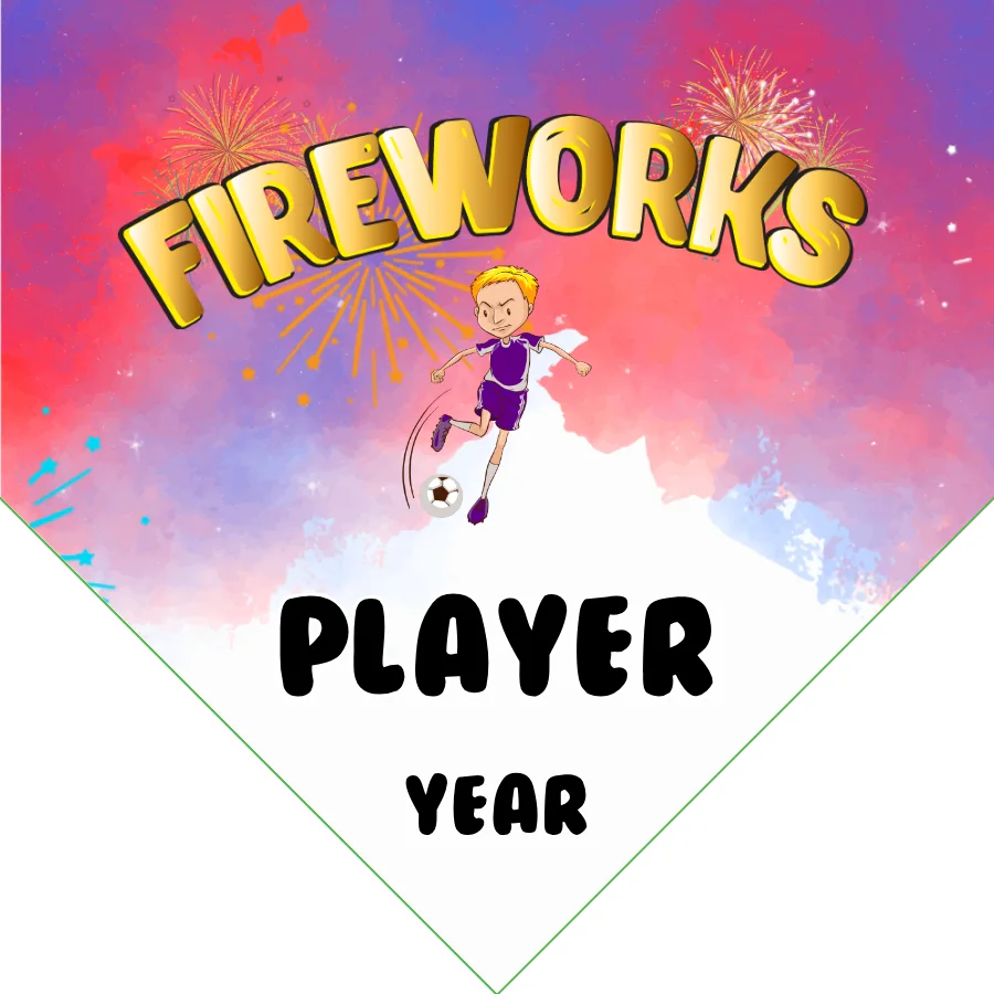 Fireworks Soccer Banner-soccer-banners-design-picture