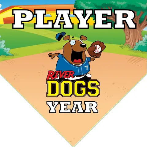 River Dog1 Softball Banner-softball-photo-banners-images