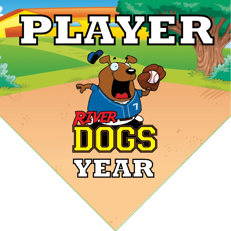 River Dog1 Softball Banner-softball-photo-banners-images