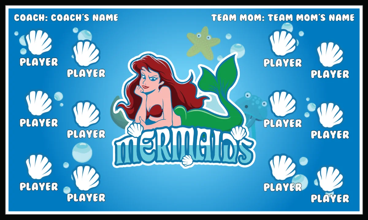 Mermaids 2 Soccer Banner-soccer-banners-in-oceanside-picture