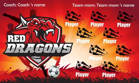 Dragons Soccer Banner-soccer-field-banners