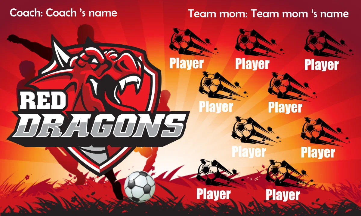 Dragons Soccer Banner-soccer-field-banners