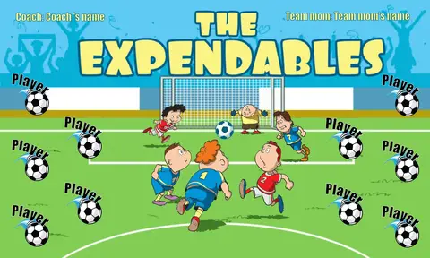 The Expendables 2 Soccer Banner-soccer-banner-picture