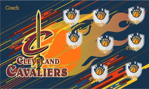 Cleveland Cavaliers 2 Basketball Banner basketball banner fortnite images