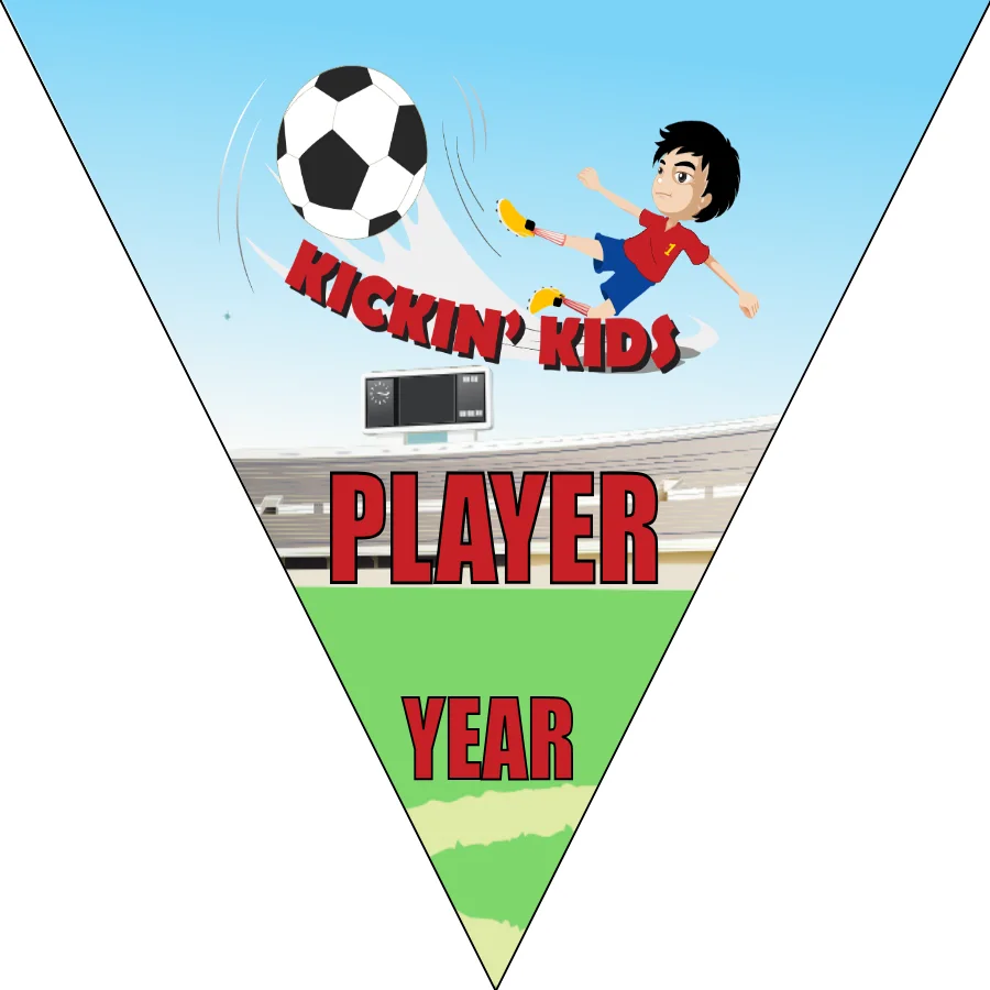 Kickin_s kids Soccer Banner