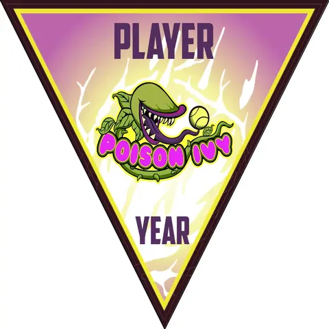 Poison-Ivy 2-purple-plant-triangle-softball-photo-banners-images